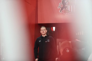 Everton 'dan Jordan Pickford, Premier League maçında Sunderland Everton' a karşı Stadyum of Light, Sunderland, İngiltere 'de 3 Kasım 2025' de geldi. 