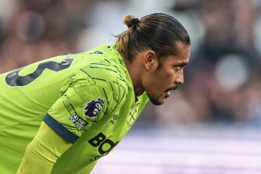 West Ham United kalecisi Alphonse Areola Premier League maçında West Ham United Newcastle United 'a karşı Londra Stadyumu, İngiltere, 2 Kasım 2025 