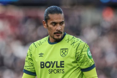 West Ham United kalecisi Alphonse Areola Premier League maçında West Ham United Newcastle United 'a karşı Londra Stadyumu, İngiltere, 2 Kasım 2025 