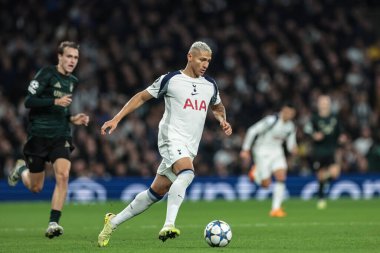 Tottenham Hotspur takımından Richarlison, UEFA Şampiyonlar Ligi maçının 4 'üncü günü Tottenham Hotspur' a karşı F.C. Kopenhag Tottenham Hotspur Stadyumu, Londra, İngiltere 4 Kasım 2025
