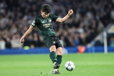 Kopenhag 'dan Junnosuke Suzuki, UEFA Şampiyonlar Ligi 4. Tottenham Hotspur - F.C. Kopenhag Tottenham Hotspur Stadyumu, Londra, İngiltere 4 Kasım 2025