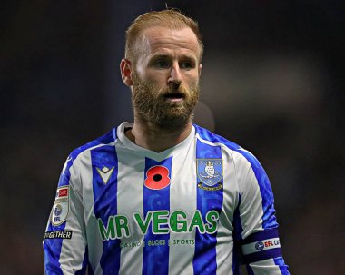 Sheffield 'den Barry Bannan Çarşamba günü Sheffield Çarşamba günü Norwich City' ye karşı 5 Kasım 2025 'te Hillsborough, Sheffield, Birleşik Krallık' ta oynanan maçında 