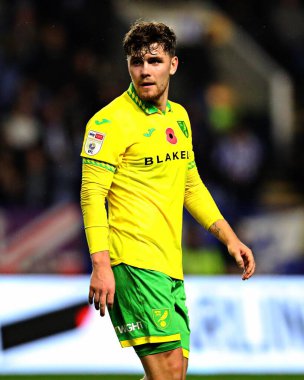 Norwich City 'den Mathias Kvistgaarden 5 Kasım 2025' te Sheffield Çarşamba günü Norwich City 'ye karşı oynanan karşılaşma sırasında 