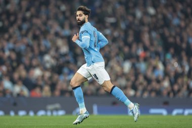 Manchester City 'den Josko Gvardiol UEFA Şampiyonlar Ligi maçında 8 Manchester City Borussia Dortmund' a karşı 5 Kasım 2025 'te Manchester Stadyumu' nda 