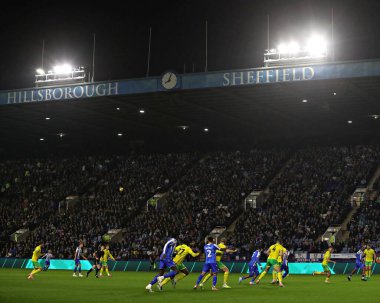 Hillsborough 'un Gök İddia Şampiyonası maçındaki genel görünümü Sheffield Wednesday - Norwich City maçı, Hillsborough, Sheffield, Birleşik Krallık, 5 Kasım 2025 