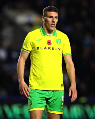 Norwich City 'den Jakov Medic 5 Kasım 2025' te Sheffield Çarşamba günü Hillsborough, Sheffield City 'de Norwich City' e karşı oynanan Gökyüzü İddia Şampiyonası maçında 