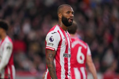 Brentford 'dan Igor Thiago Premier League maçı sırasında Brentford Newcastle United' a karşı Gtech Community Stadyumu, Londra, Birleşik Krallık, 9 Kasım 2025  