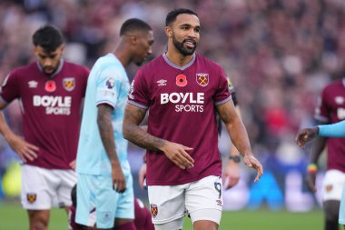 West Ham United 'dan Callum Wilson Premier League maçında West Ham United, Burnley' e karşı Londra Stadyumu, Londra, İngiltere, 8 Kasım 2025 