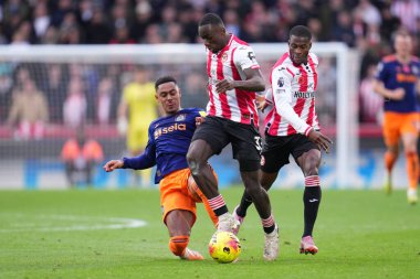 Premier Lig maçı Brentford-Newcastle United maçı 9 Kasım 2025 'te Londra' daki Gtech Community Stadyumu 'nda yapıldı. 