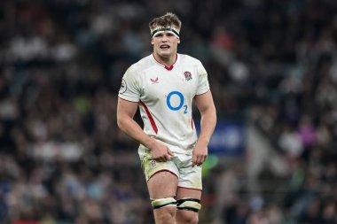  Quilter Nations Serisi 2025 'te İngiltere - Fiji maçında İngiltere - Twickenham Stadyumu, İngiltere - 8 Kasım 2025