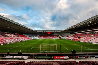 Premier Lig karşılaşması öncesinde Sunderland 'a karşı Arsenal Stadyumu, Sunderland, İngiltere, 8 Kasım 2025  