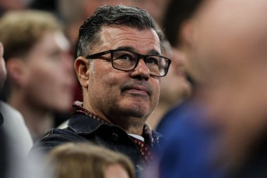 Fulham taraftarı, 8 Kasım 2025 'te Liverpool' daki Hill Dickinson Stadyumu 'nda oynanan Premier League maçında Everton' a karşı Fulham maçında üzüldü. 