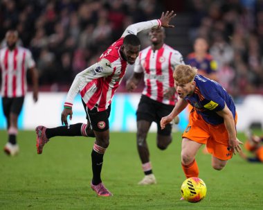 Premier Lig maçı Brentford-Newcastle United maçı 9 Kasım 2025 'te Londra' daki Gtech Community Stadyumu 'nda yapıldı.