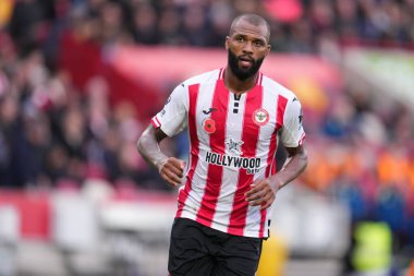 Brentford 'dan Igor Thiago Premier League maçı sırasında Brentford Newcastle United' a karşı Gtech Community Stadyumu, Londra, Birleşik Krallık, 9 Kasım 2025 