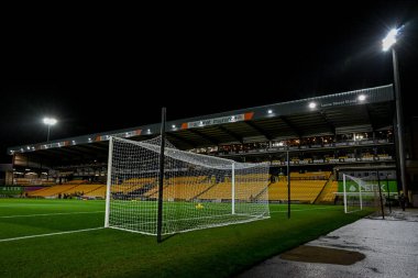 Vale Park 'ın genel zemin manzarası, Port Vale FC' nin ana sahası, The Vertu Trophy Group G maçı sırasında Vale Park, Burslem, İngiltere 'deki Port Vale Fleetwood Town' a karşı, 11 Kasım 2025 