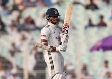 IDFC First Bank Test Maçı sırasında Hindistan, Güney Afrika 'ya karşı Eden Gardens, Kolkata, Hindistan, 14 Kasım 2025