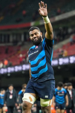 Japonya 'dan Faulua Makisi Quilter Nations Serisi 2025' te Principality Stadyumu, Cardiff, Birleşik Krallık 'ta Galler - Japonya maçında, 15 Kasım 2025 