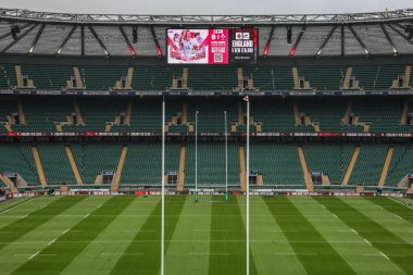 Allianz Stadyumu 'nun, Quilter Nations Serisi 2025 öncesinde İngiltere ile Yeni Zelanda maçı, Twickenham, İngiltere' deki Allianz Stadyumu 'nda, 15 Kasım 2025 