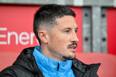 Fleetwood Town 'dan Ronan Coughlan 15 Kasım 2025' te İngiltere 'nin Highbury Stadyumu' nda Fleetwood Town 'a karşı Fleetwood Town maçında 