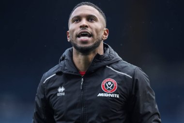 Sheffield United takımından Tyrese Campbell, 23 Kasım 2025 'te Sheffield United' ın Sheffield United 'a karşı oynadığı maçta kazandığı 0-3' lük galibiyeti kutluyor.