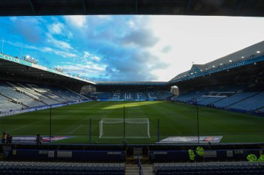 23 Kasım 2025 'te Sheffield United' a karşı Hillsborough, Sheffield, İngiltere 'de oynanan Gökyüzü İddia Şampiyonası maçı öncesinde Hillsborough Stadyumu genel görünümü