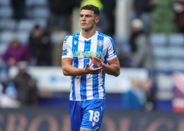 Sheffield Wednesday 'den Bailey-Tye Cadamarteri, 23 Kasım 2025' te Sheffield United 'ın Hillsborough, Sheffield, İngiltere' de oynadığı 