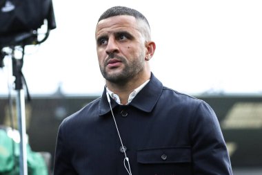 Burnley 'den Kyle Walker, 22 Kasım 2025' te Burnley 'nin Chelsea' ye karşı oynadığı Premier Lig maçı öncesinde stadyuma geldi.