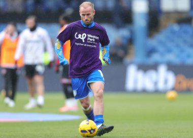 Sheffield 'den Barry Bannan Çarşamba günü, 23 Kasım 2025' te Sheffield United 'a karşı oynanan Gökyüzü İddia Şampiyonası maçında maç öncesi ısınma maçında Sheffield United' a karşı Hillsborough, Sheffield, İngiltere