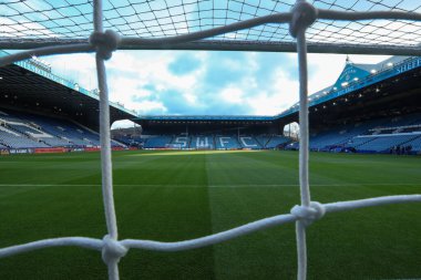23 Kasım 2025 'te Sheffield United' a karşı Hillsborough, Sheffield, İngiltere 'de oynanan Gökyüzü İddia Şampiyonası maçı öncesinde Hillsborough Stadyumu genel görünümü