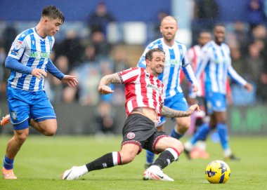 Sheffield United 'ın Danny Ings' i, Sheffield United 'a karşı 23 Kasım 2025' te Hillsborough, Sheffield United 'da oynanan Gökyüzü İddia Şampiyonası maçında sahada.