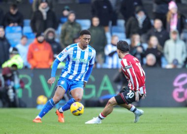 Sheffield Çarşamba günü Sheffield United 'ın 23 Kasım 2025' te Hillsborough, Sheffield United 'a karşı oynadığı Sky Bet Şampiyonası karşılaşmasında Sheffield' dan Liam Palmer görev başında.