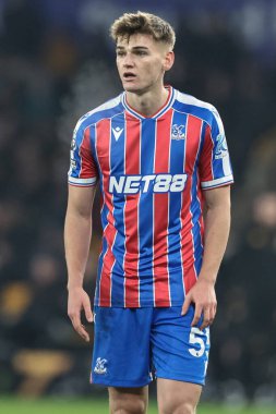 Kristal Saray 'dan Justin Devenny Premier League maçı sırasında Wolverhampton Wanderers, Molineux, Wolverhampton' daki Crystal Palace 'a karşı 22 Kasım 2025