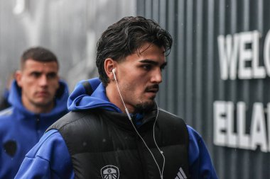 Leeds United takımından Pascal Struijk, Leeds United ile Aston Villa arasındaki Premier Lig karşılaşması sırasında 23 Kasım 2025 'te İngiltere' nin Leeds şehrindeki Elland Road 'a geldi.