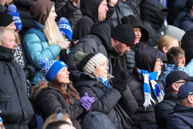 Sheffield Wednesday taraftarları, 23 Kasım 2025 'te Sheffield United' a karşı oynanan Sky Bet Şampiyonası maçında Sheffield United 'a karşı.