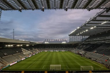 Premier Lig karşılaşması öncesinde St James Park 'ın genel görünümü Newcastle United ile Manchester City arasındaki St. James' s Park, Newcastle, 21 Kasım 2025