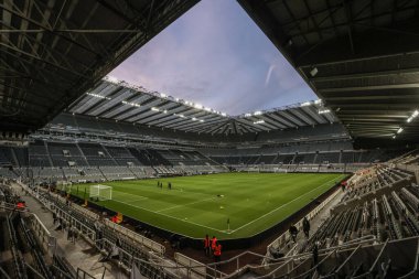 Premier Lig karşılaşması öncesinde St James Park 'ın genel görünümü Newcastle United ile Manchester City arasındaki St. James' s Park, Newcastle, 21 Kasım 2025
