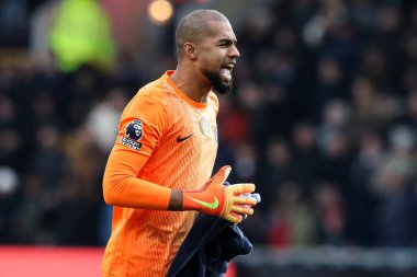 Chelsea Premier Ligi maçında Robert Sanchez Burnley Chelsea 'ye karşı Turf Moor, Burnley, Birleşik Krallık, 22 Kasım 2025