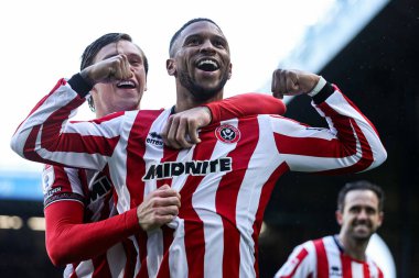 Sheffield United takımından Tyrese Campbell, 23 Kasım 2025 'te Sheffield United' a karşı oynanan 