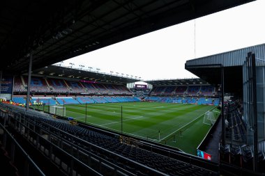 22 Kasım 2025 'te Burnley, Burnley, Burnley, İngiltere' de oynanan Premier Lig karşılaşması öncesinde Çim Mağribi genel görünümü
