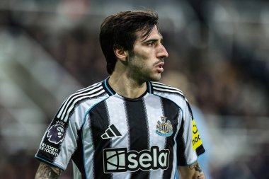 Newcastle 'dan Sandro Tonali Premier Lig maçı Newcastle United, Manchester City' ye karşı St. James 's Park, Newcastle, İngiltere, 21 Kasım 2025