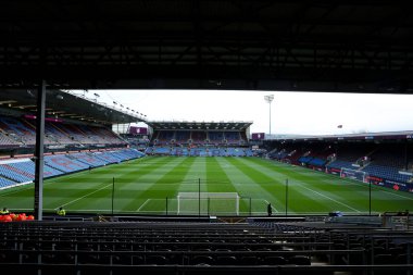 22 Kasım 2025 'te Burnley, Burnley, Burnley, İngiltere' de oynanan Premier Lig karşılaşması öncesinde Çim Mağribi genel görünümü