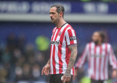 Sheffield United 'dan Danny Ings, Sheffield Wednesday - Sheffield United maçında 23 Kasım 2025' te Hillsborough, Sheffield United 'a karşı.