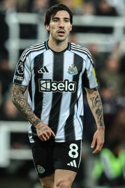 Newcastle 'dan Sandro Tonali Premier Lig maçı Newcastle United, Manchester City' ye karşı St. James 's Park, Newcastle, İngiltere, 21 Kasım 2025