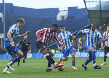 Sheffield United takımından Tyrese Campbell 23 Kasım 2025 'te Sheffield United' a karşı oynanan 