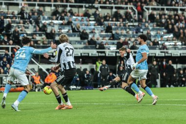 Newcastle Untie 'den Harvey Barnes Premier League maçı Newcastle United ile Manchester City maçında 21 Kasım 2025' te St. James 's Park, Newcastle' da 1-0 berabere kaldı.