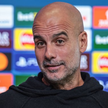 Manchester City 'nin Pep Guardiola teknik direktörü 24 Kasım 2025 tarihinde Etihad Kampüsü, Manchester, Birleşik Krallık' ta 8 Manchester City 'nin 5' inci günü Bayer 04 Leverkusen 'e karşı düzenlediği UEFA Şampiyonlar Ligi basın toplantısında basına konuştu.