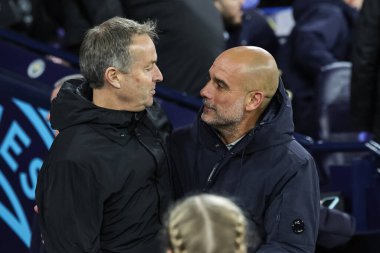 Manchester City 'nin büyük teknik direktörü Kasper Hjulmand Bayer 04 Leverkusen UEFA Şampiyonlar Ligi' nin 5. Maçı 'nda Manchester City Bayer 04 Leverkusen' e karşı Manchester City, Manchester Stadyumu 'nda oynadı.