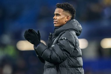 Chelsea 'den Estvo, UEFA Şampiyonlar Ligi Maçı' ndan sonra taraftarları alkışlıyor. Maç 5 / 8 Chelsea v Barcelona Stamford Bridge, Londra, 25 Kasım 2025