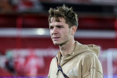 Nottingham Ormanı 'ndan James McAtee, UEFA Avrupa Ligi Maçı sırasında Nottingham Ormanı' nın Malmö FF 'ye karşı oynadığı City Ground, Nottingham, İngiltere' de 27 Kasım 2025 'de geldi. 