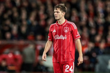 Nottingham Ormanı 'ndan James McAtee UEFA Avrupa Ligi Maçı sırasında Nottingham Ormanı - Malmö FF - City Ground, Nottingham, İngiltere - 27 Kasım 2025 